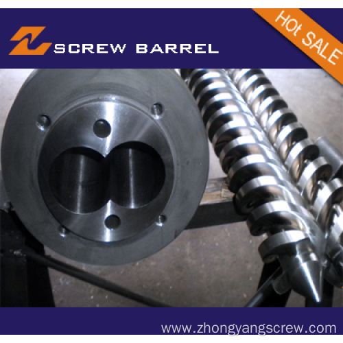 Screw Barrel Parallel Twin Screw Barrel PE Film Extruder Screw Barrel Bimetallic Screw Barrel